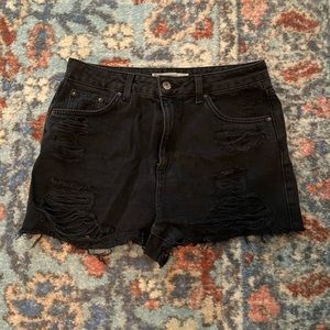 TopShop Moto Mom Shorts